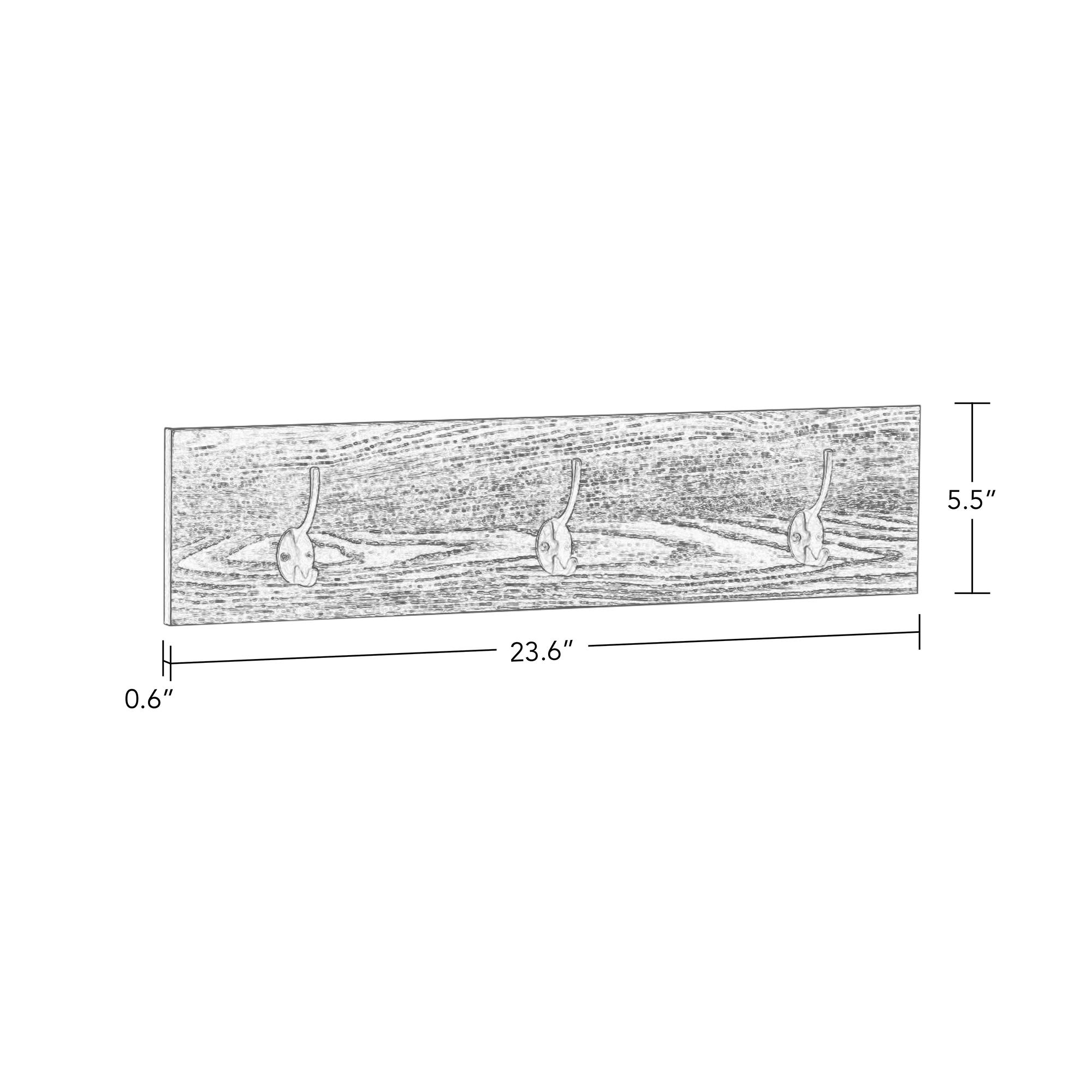 Afton 3-Hook Coat Rack (2 Pack) - Image 6