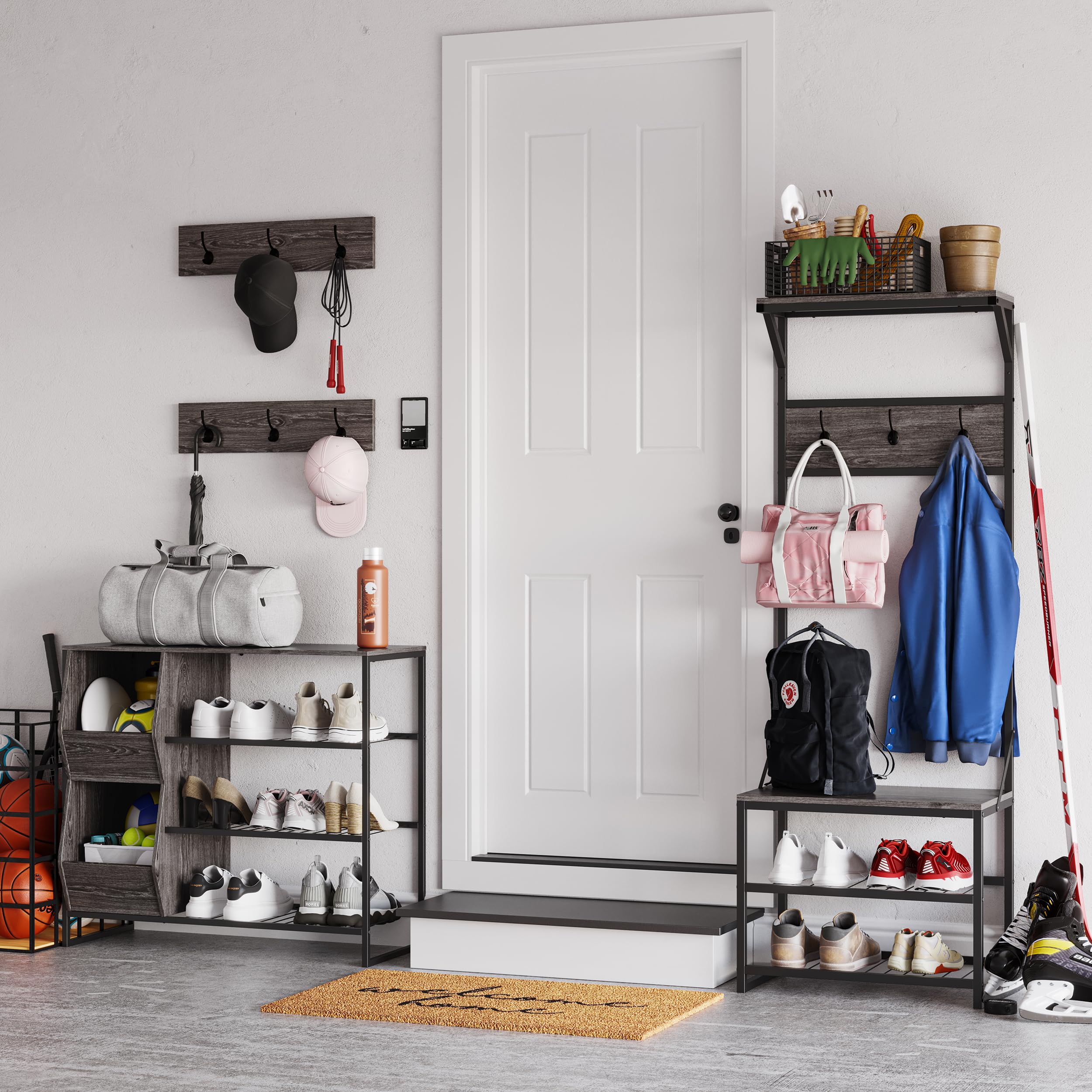 Afton 3-Hook Coat Rack (2 Pack) - Image 7