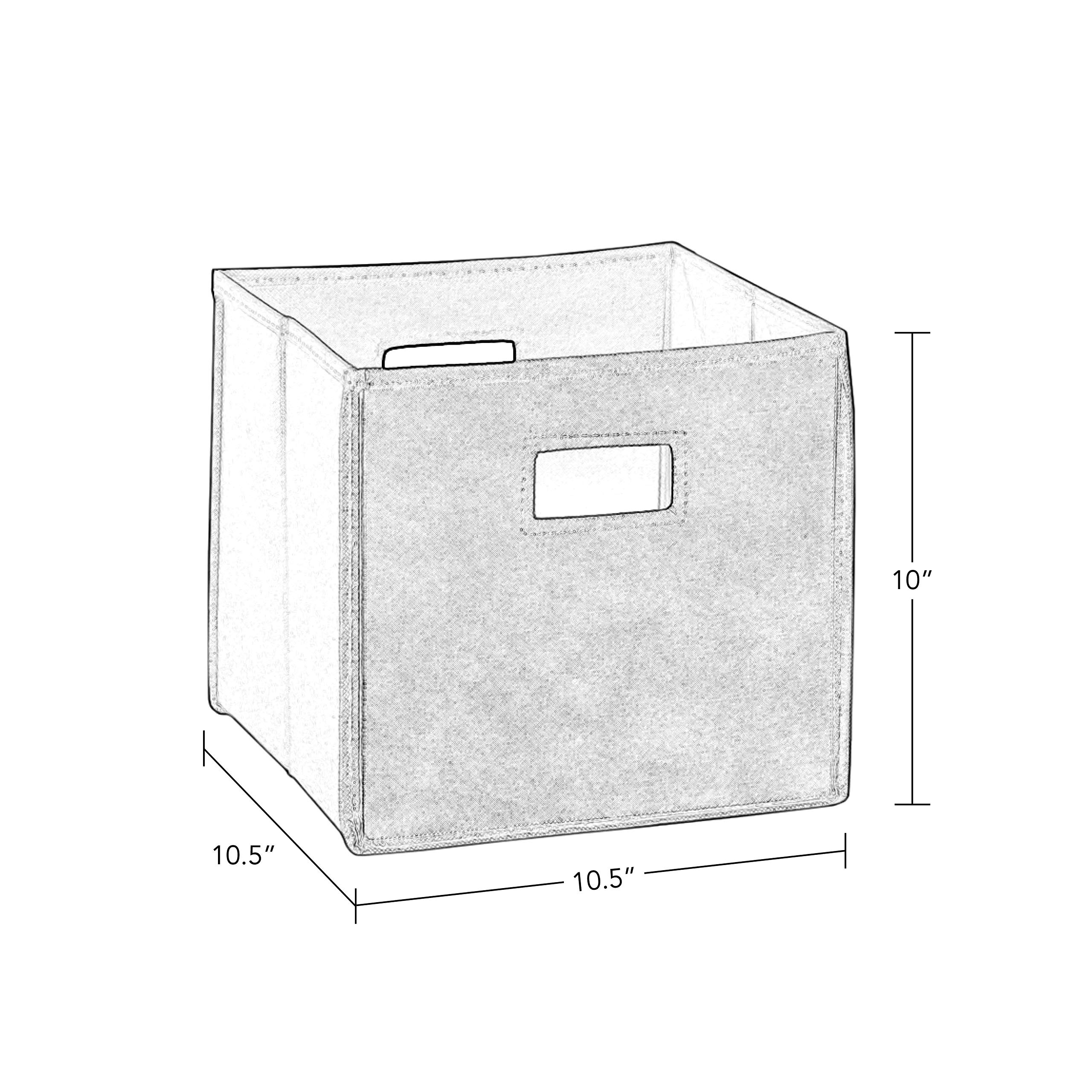 RiverRidge Home RiverRidge Activity Table, White with Golden Yellow Bins - Image 8